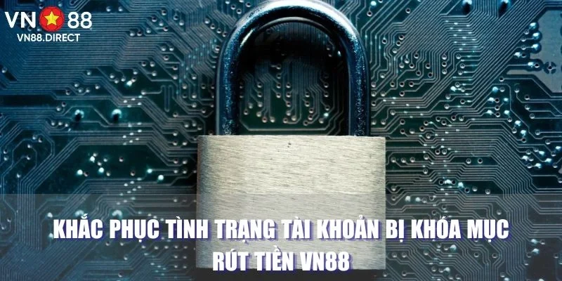 Khắc phục tình trạng tài khoản bị khóa mục rút tiền VN88