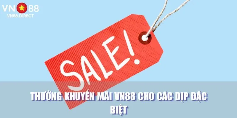 Thưởng khuyến mãi VN88 cho các dịp đặc biệt